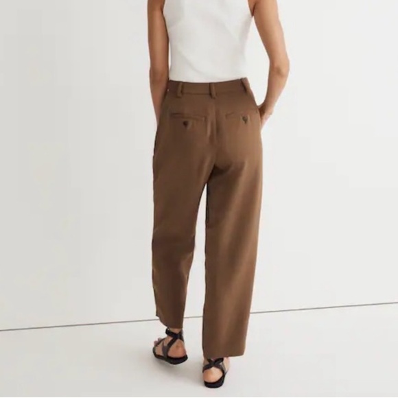 Madewell Tapered Crepe Pants - Picture 3 of 8